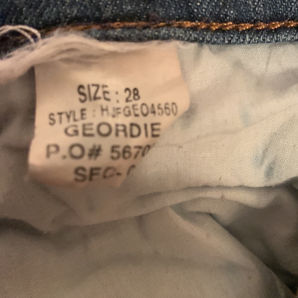 Joe's Jeans Medium Blue Denim Jean Shorts - Picture 4 of 7